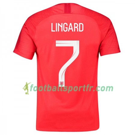 Tenue Angleterre Lingard 7 Exterieur Coupe du monde 2018 Maillot de Foot